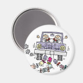 Aimant Juste Marié Gay Faveurs Mariage (Recto/Verso)