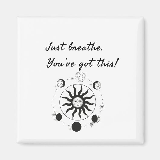 AIMANT JUSTE PASSER / CONCEPTION DU SOLEIL (Devant)