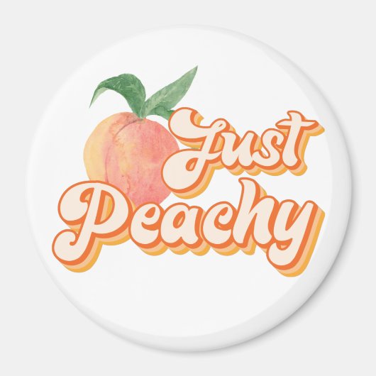 Aimant Juste Peachy (Devant)