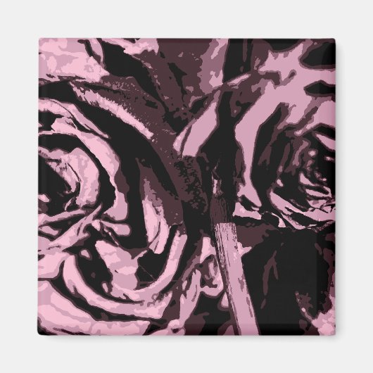 Aimant Juste quelques Roses (Devant)