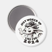 Aimant juste travaillé comme pour 2024 (Recto/Verso)