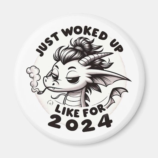 Aimant juste travaillé comme pour 2024 (Devant)