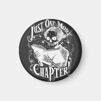 Aimant Juste un autre chapitre Skeleton Reader amusant