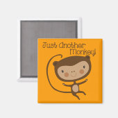 Aimant Juste un autre singe (Recto/Verso)