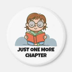 Aimant Juste un chapitre de plus, livre vermivore