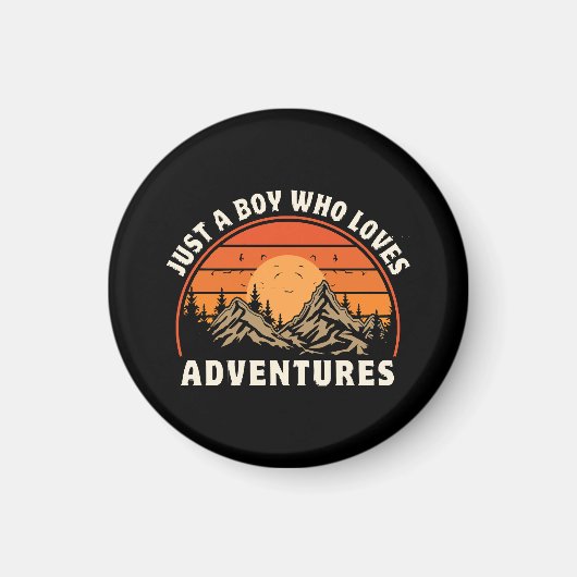 Aimant juste un garçon qui aime les aventures (Devant)