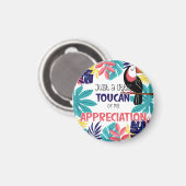 Aimant juste un petit toucan de mon appréciation merci (Recto/Verso)