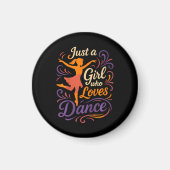 Aimant Juste un qui aime danser la danse (Devant)