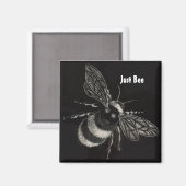 Aimant "Juste une abeille" (Recto/Verso)