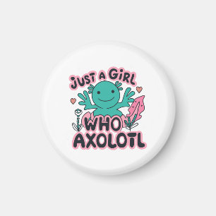 Aimant juste une fille qui aime Axolotl