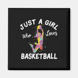 Aimant Juste Une Fille Qui Aime La Fille De Basket