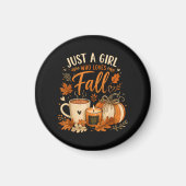 Aimant Juste Une Fille Qui Aime L'automne (Devant)