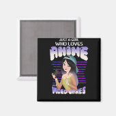 Aimant juste une fille qui aime les jeux vidéo et l'anime (Recto/Verso)