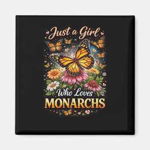 Aimant Juste une fille qui aime les monarques