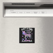 Aimant juste une fille qui aime les zèbres (In Situ (Lave-vaisselle))
