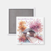 Aimant Juste une fille qui aime tomber (Recto/Verso)