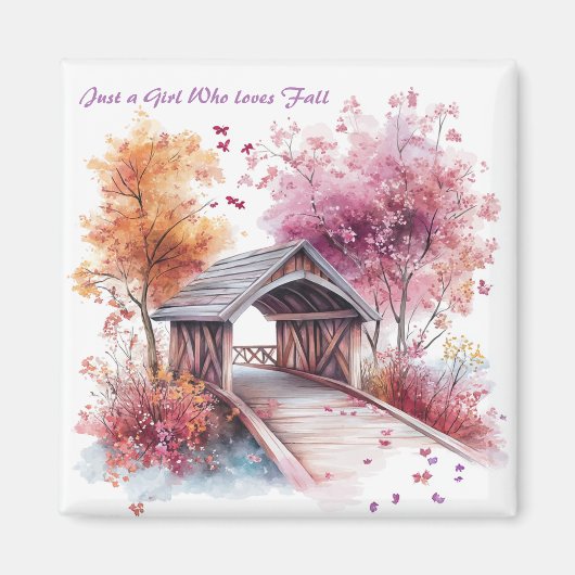 Aimant Juste une fille qui aime tomber (Devant)