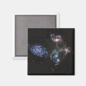 Aimant JWST James Webb Télescope spatial Quintet de Steph (Recto/Verso)