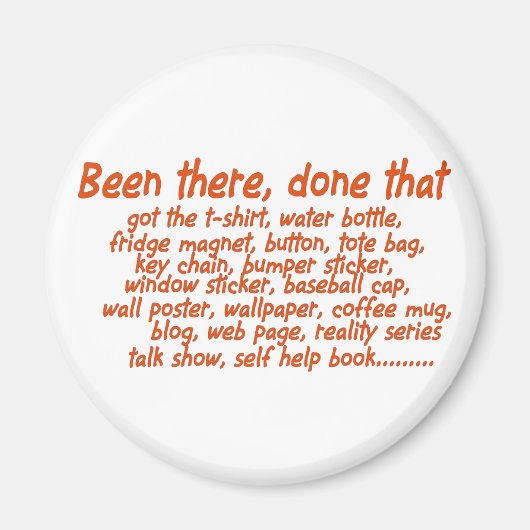 Aimant J'y suis allé, j'ai fait ça (Devant)