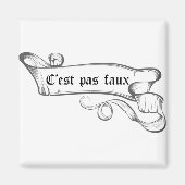 Aimant Kaamelott c'est pas faux (Devant)