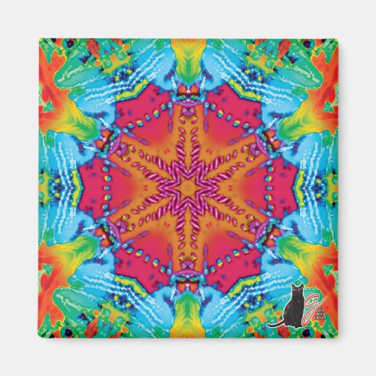 Aimant Kaleidoscope (Devant)