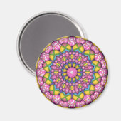 Aimant Kaleidoscope à oeufs de Pâques (Recto/Verso)
