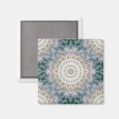 Aimant Kaleidoscope fractal (Recto/Verso)