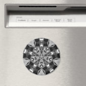 Aimant Kaléidoscope gris foncé Star... (In Situ (Lave-vaisselle))