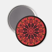 Aimant Kaléidoscope Ruby Love (Recto/Verso)