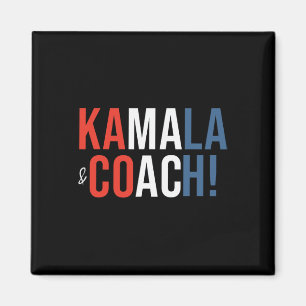 Aimant Kamala et Coach Présidente Kamala Harris Wheimer 2