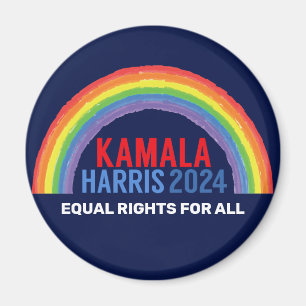 Aimant Kamala Harris 2024 Election Rainbow LGBTQ