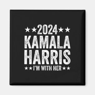 Aimant Kamala Harris 2024 Pour la campagne présidentielle