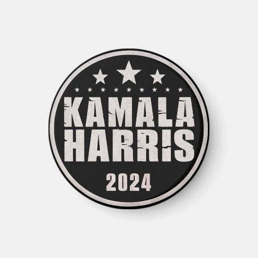 Aimant Kamala Harris 2024 Pour Les Élections Rétro Du Pré (Devant)