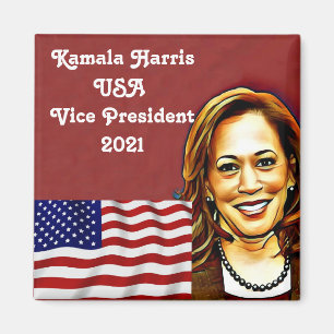 Aimant Kamala Harris 46e Vice-Présidents