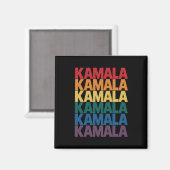 Aimant Kamala Harris LGBTQ Gay pride Lesbian Fun Cadeau (Recto/Verso)
