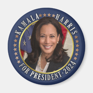 Aimant Kamala Harris pour le président démocrate 2024 Pho