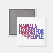 Aimant Kamala Harris pour le président People 2020 Campai (Recto/Verso)