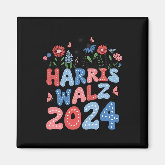 Aimant Kamala Harris Tim Walz Valse (Devant)