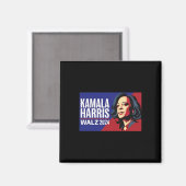 Aimant Kamala Harris Tim Wheimer Waltz 2024 Peace Lgbt (Recto/Verso)
