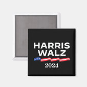 Aimant Kamala Harris Walz 2024 (Recto/Verso)