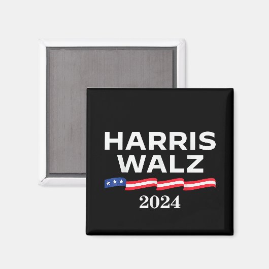 Aimant Kamala Harris Walz 2024 (Recto/Verso)