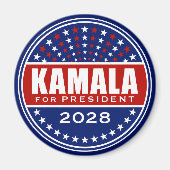 Aimant Kamala présidente 2028 (Devant)