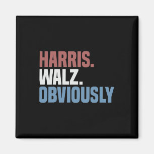 Aimant Kamala W Évidemment 2024 Harris Waltz 2024 Electio