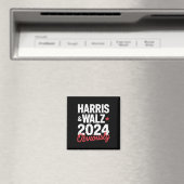 Aimant Kamala Walz Évidemment 2024 Harris Waltz 2024 (In Situ (Lave-vaisselle))