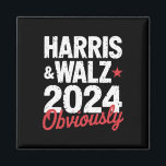 Aimant Kamala Walz Évidemment 2024 Harris Waltz 2024<br><div class="desc">Kamala Walz Évidemment 2024 Harris Waltz Élection 2024</div>