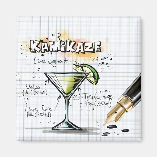Aimant Kamikaze (Devant)