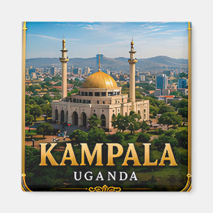 Aimant Kampala Sept Collines et Mosquée Nationale d'Ougan