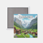 Aimant Kandersteg Suisse Travel (Recto/Verso)