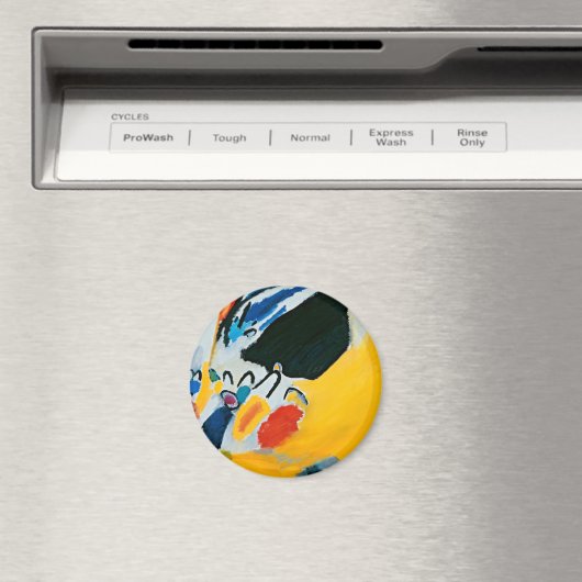 Aimant Kandinski Impression III Concert Peinture Abstrait (In Situ (Lave-vaisselle))