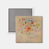 Aimant Kandinsky - Ascension gracieuse (Recto/Verso)